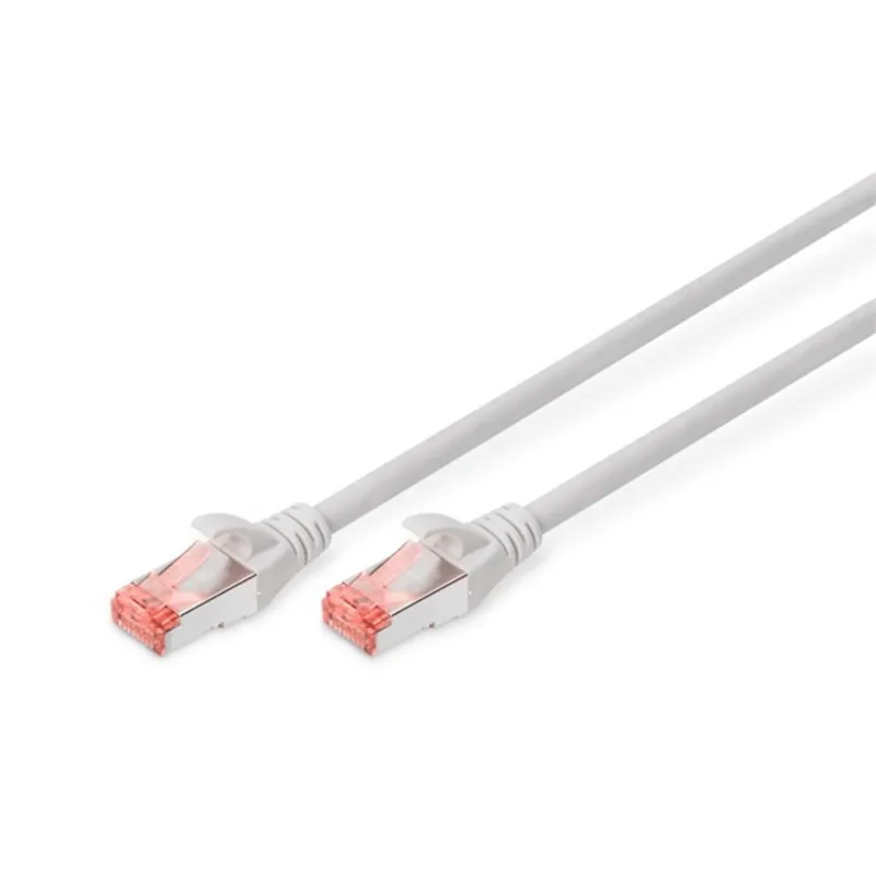 DIGITUS Cat.6 S/FTP LSZH 30m szürke patch kábel DIGITUS Cat.6 S/FTP LSZH 30m szürke patch kábel