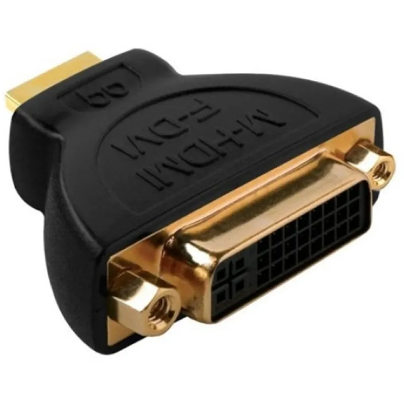 AudioQuest HDM/DVIM2F HDMI Type A dugó - DVI aljzat aranyozott csatlakozós adapter AudioQuest HDM/DVIM2F HDMI Type A dugó - DVI aljzat aranyozott csatlakozós adapter
