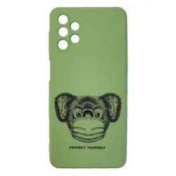 Cellect Design Samsung Galaxy A32 5G tok zöld, maszkos koala (CEL-DES3-SAM-A325GGR)