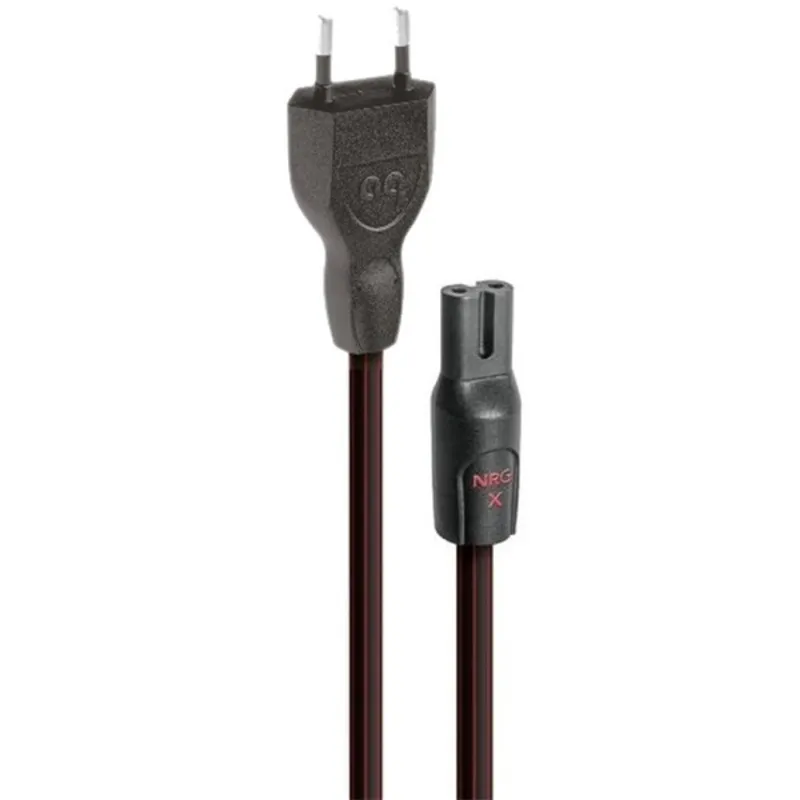 AudioQuest NRG-X2 NRGX2EU02 2m C7 piskóta - Schuko hálózati kábel AudioQuest NRG-X2 NRGX2EU02 2m C7 piskóta - Schuko hálózati kábel
