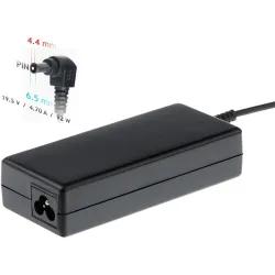 Notebook Adapter AKYGA Dedicated AK-ND-20 Sony 19,5V/4,7A 92W 6.5 x 4.4 mm + pin