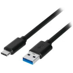 Kábel Akyga AK-USB-24 USB 3.1 / type C 0.5m, fekete