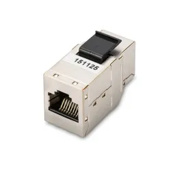 DIGITUS modular coupler 2xRJ45 shielded for panel connection Cat6