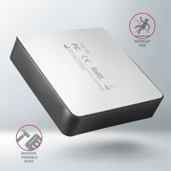 Dokkoló AXAGON ADSA-M2C 2X M.2 SSD fekete