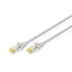 DIGITUS CAT 6A S-FTP patch cable Cu LSZH AWG 26/7 length 25m color grey