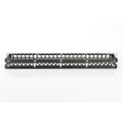 Digitus 48-port Patch Panel 1U Black