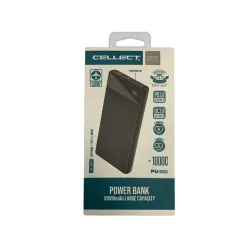 Cellect PR132 Power Bank 10000mAh fekete (CEL-PBANK-PR132-BK)