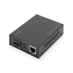 Digitus Gigabit Ethernet PoE+ SFP Media Converter