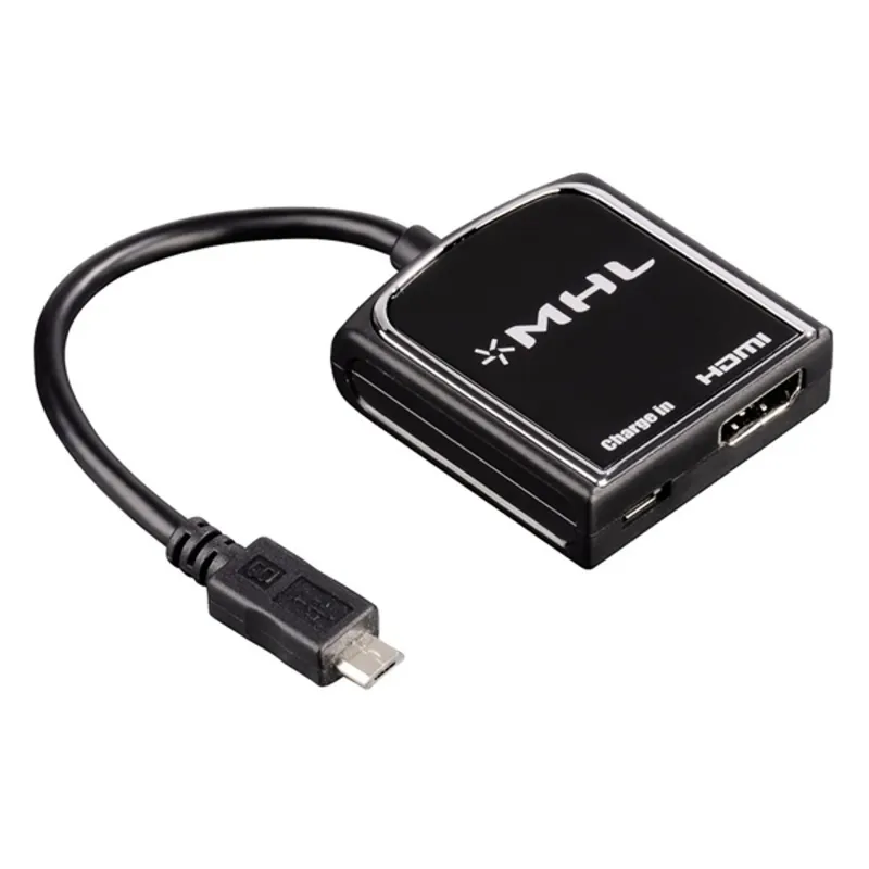 Hama MHL-Adapter (Mobile High-Definition Link) Black Hama MHL-Adapter (Mobile High-Definition Link) Black