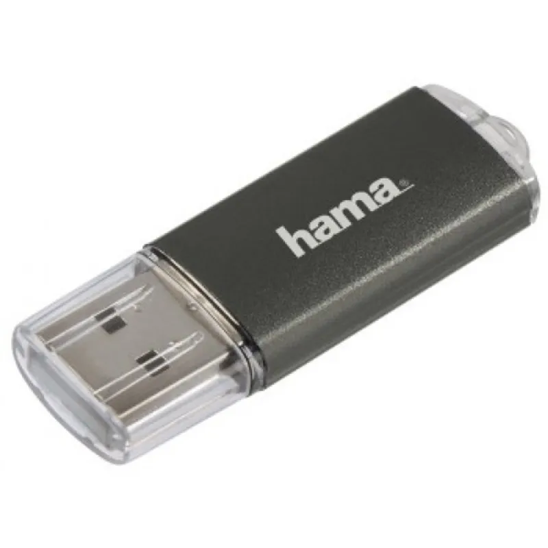 HAMA 90983, USB 2.0 Pendrive "Laeta" 16GB, 10 MB/sec., Szürke HAMA 90983, USB 2.0 Pendrive "Laeta" 16GB, 10 MB/sec., Szürke