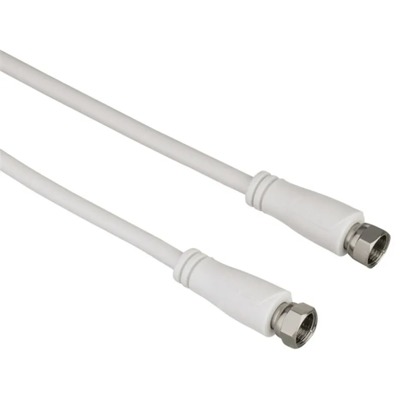 Hama 122435 ST 90dB F-csatlakozós duplán árnyékolt 3,0m antenna kábel Hama 122435 ST 90dB F-csatlakozós duplán árnyékolt 3,0m antenna kábel