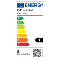 Trio R961-69 E27 3000K 550lm LED izzó