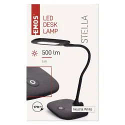Emos Z7602B Stella LED asztali lámpa fekete