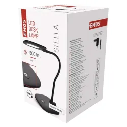 Emos Z7602B Stella LED asztali lámpa fekete