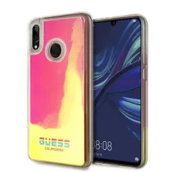 Guess Huawei P Smart (2019) tok sárga-rózsaszín (GUHCHPS19GLCP)