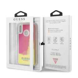 Guess Huawei P Smart (2019) tok sárga-rózsaszín (GUHCHPS19GLCP)