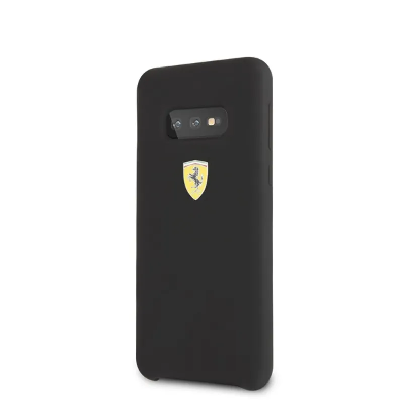 Ferrari Samsung S10 Lite SF szilikon fekete tok Ferrari Samsung S10 Lite SF szilikon fekete tok