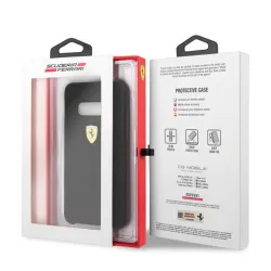 Ferrari Samsung S10 Lite SF szilikon fekete tok