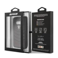 Ferrari Heritage Samsung S10 Lite tok fekete (FEHQUHCS10LBK)