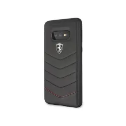 Ferrari Heritage Samsung S10 Lite tok fekete (FEHQUHCS10LBK)