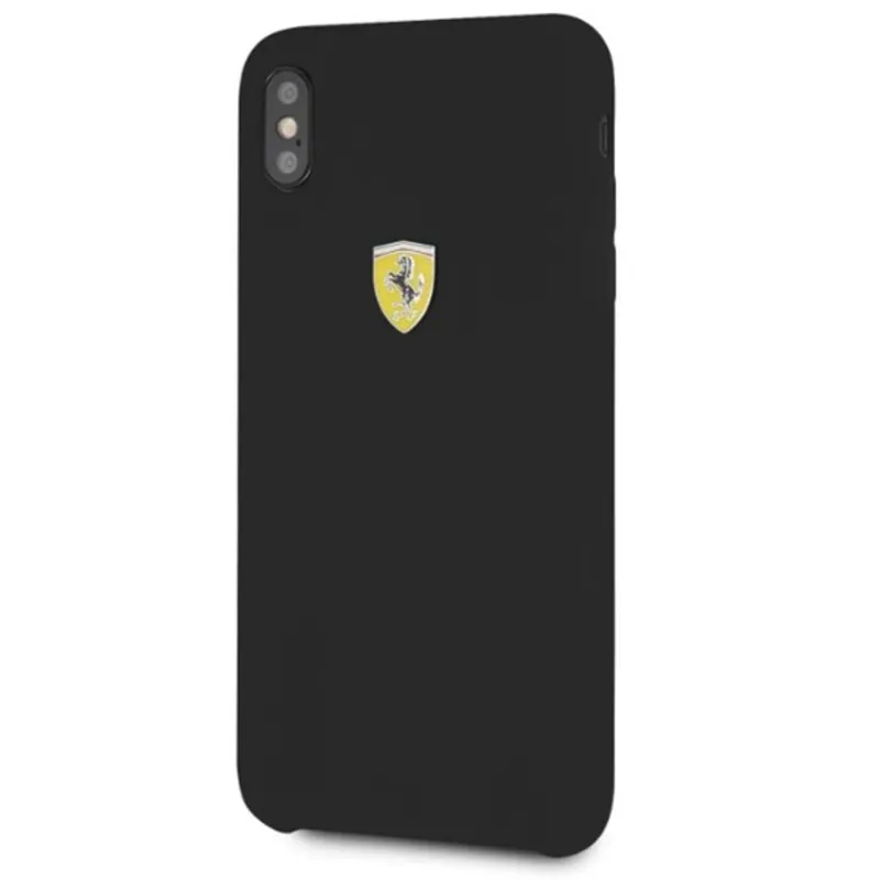 Ferrari SF iPhone XS MAX fekete szilikon hátlap Ferrari SF iPhone XS MAX fekete szilikon hátlap