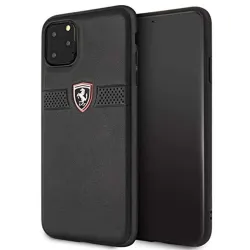 Ferrari Off Track iPhone 11 Pro Max lyukacsos tok fekete (FEOBAHCN65BK)