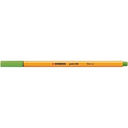 STABILO Tűfilc, 0,4 mm, STABILO "Point 88", almazöld