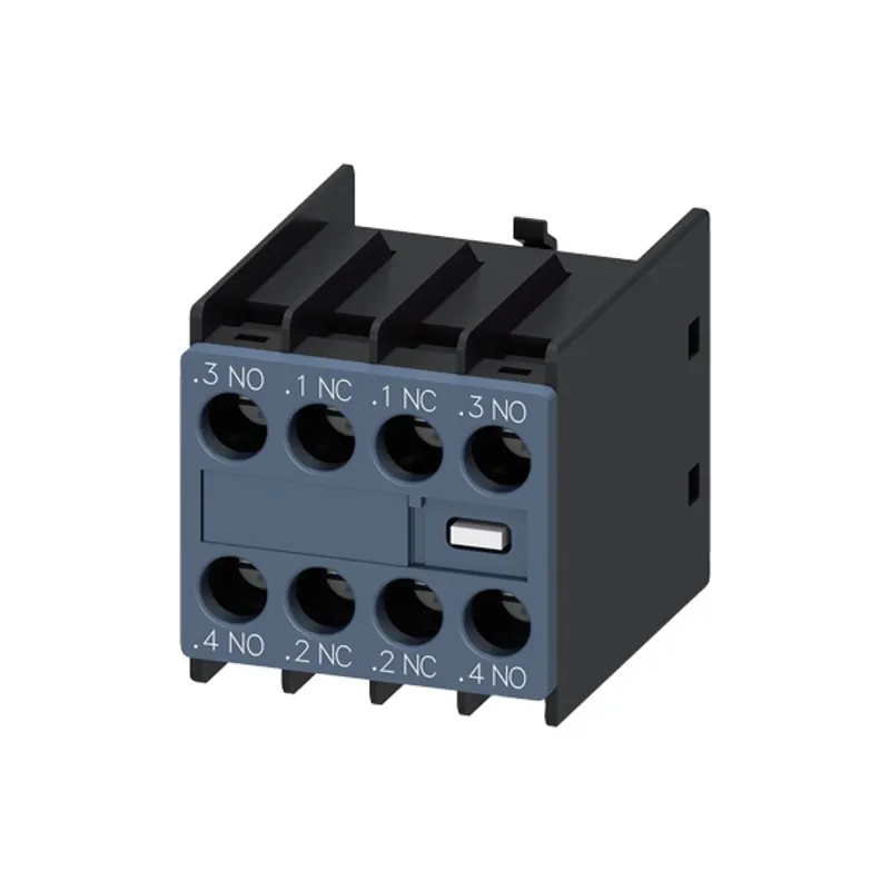 Siemens 3RH2911-1FA22 2NO+2NC homloklapi S00-S3 mágneskapcsolókhoz csavaros segédérintkező blokk Siemens 3RH2911-1FA22 2NO+2NC homloklapi S00-S3 mágneskapcsolókhoz csavaros segédérintkező blokk