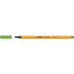 STABILO Tűfilc, 0,4 mm, STABILO "Point 88", almazöld