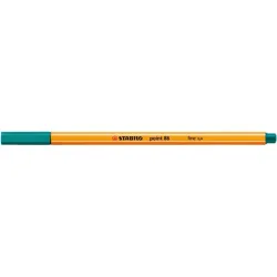 Tűfilc, 0,4 mm, STABILO "Point 88", türkiz