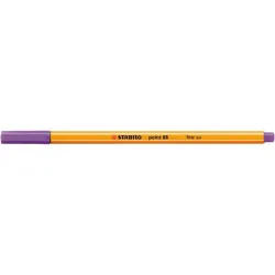 STABILO Tűfilc, 0,4 mm, STABILO "Point 88", sötétlila