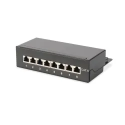 Digitus DN-91608SD Class E patch panel 8 port CAT 6 árnyékolt
