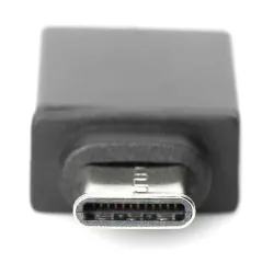 ASSMANN USB Type-C adapter type C to A M/F Super-Speed bl