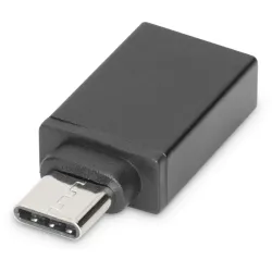 ASSMANN USB Type-C adapter type C to A M/F Super-Speed bl