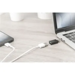 ASSMANN USB Type-C adapter type C to A M/F Super-Speed bl