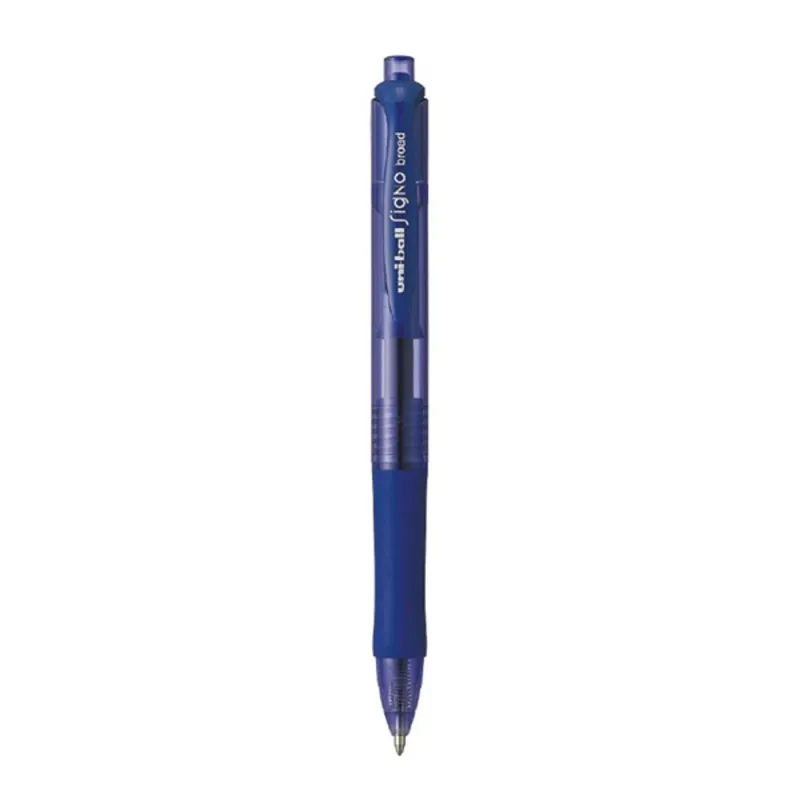 UNI uni-ball Signo UMN-152 Retractable Gel Ink Rollerball Pen - Blue UNI uni-ball Signo UMN-152 Retractable Gel Ink Rollerball Pen - Blue
