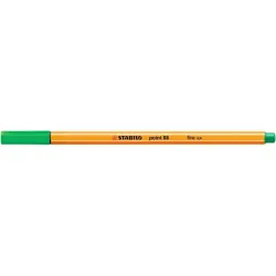 STABILO Tűfilc, 0,4 mm, STABILO "Point 88", zöld