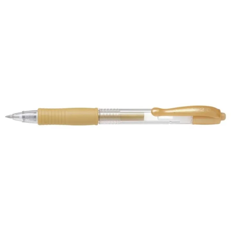 Pilot G2 0,7mm zselés arany rollerirón Pilot G2 0,7mm zselés arany rollerirón