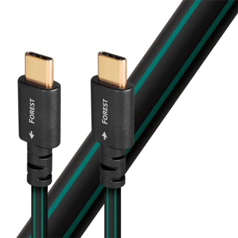 AudioQuest Forest USBFOR20.75CC 0,75m USB 2.0 Type-C - Type-C USB kábel AudioQuest Forest USBFOR20.75CC 0,75m USB 2.0 Type-C - Type-C USB kábel