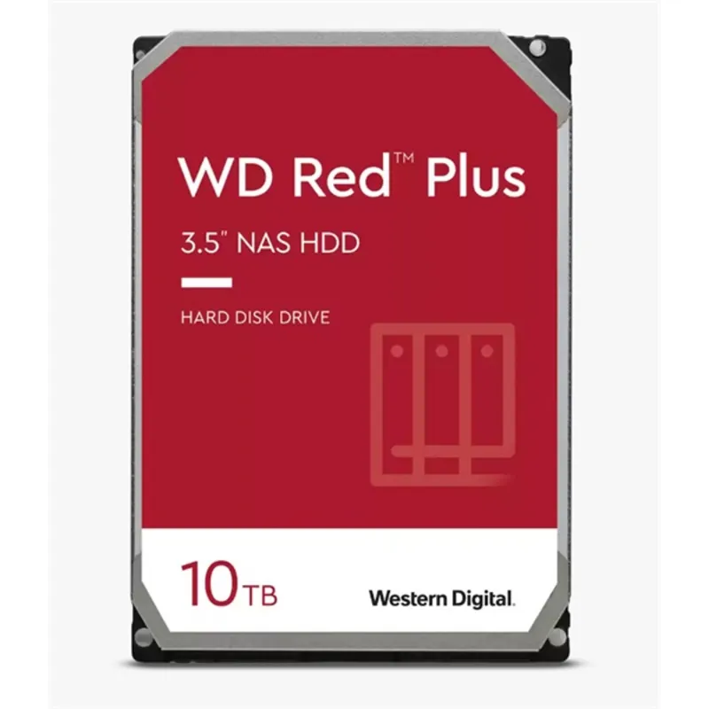 WESTERN DIGITAL 3.5" HDD SATA-III 10TB 7200rpm 256MB Cache, CAVIAR Red Plus WESTERN DIGITAL 3.5" HDD SATA-III 10TB 7200rpm 256MB Cache, CAVIAR Red Plus