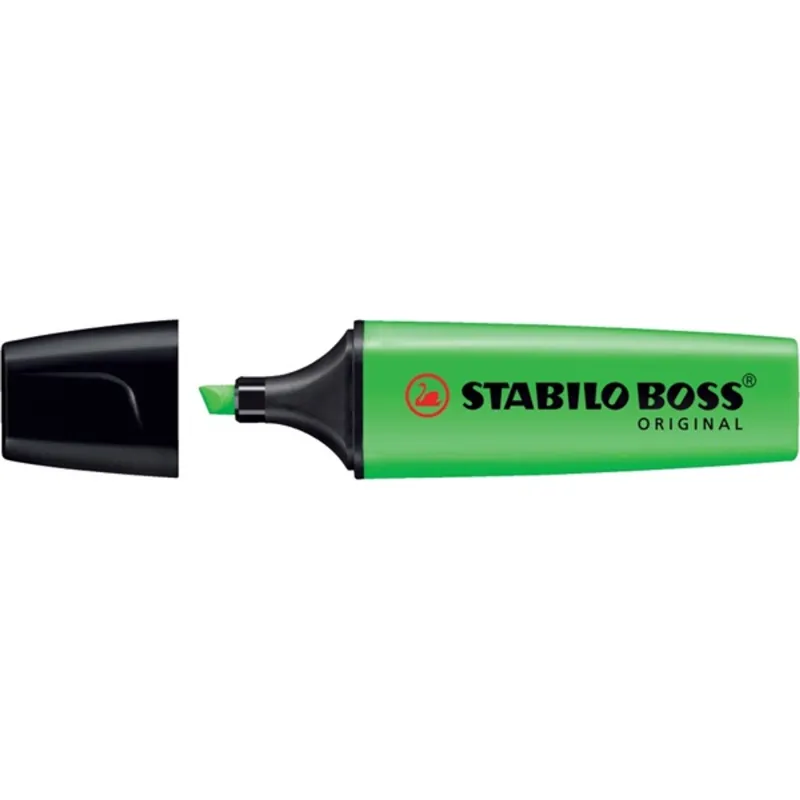 STABILO Szövegkiemelő, 2-5 mm, STABILO "Boss", zöld STABILO Szövegkiemelő, 2-5 mm, STABILO "Boss", zöld