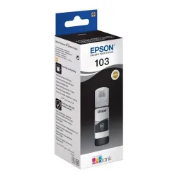 Epson 103 - 65 ml - black - original - ink refill - for Epson L1210, L3210, L3211, L3250, L3251, L3256, L3260, L3266, L5296, EcoTank L11050, L1250