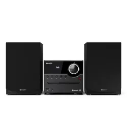 Sharp XL-B512 micro 2.0 HiFi hangrendszer fekete