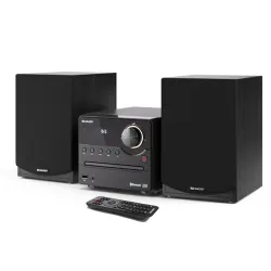 Sharp XL-B512 micro 2.0 HiFi hangrendszer fekete