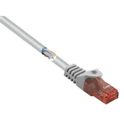 Digitus DK-1612-010 U/UTP patch kábel CAT6 1m szürke
