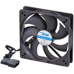 Fan Akyga AW-12A-BK - 12cm - Black