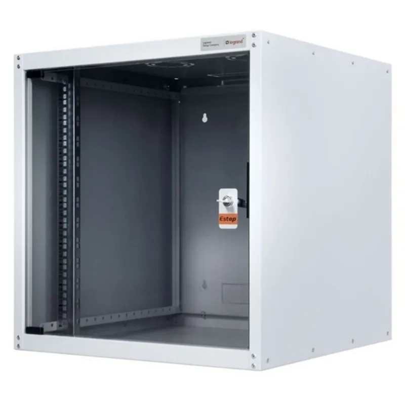 Legrand Rackszekrény - 19" fali kivitel (20U, 982x600x450, szürke,egyrekeszes, üvegajtós, készre szerelt, max.65 kg) Legrand Rackszekrény - 19" fali kivitel (20U, 982x600x450, szürke,egyrekeszes, üvegajtós, készre szerelt, max.65 kg)