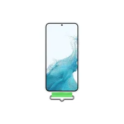 SAMSUNG Galaxy S22+ szilikontok szíjjal - fehér