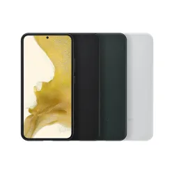 Samsung Galaxy S22+ Leather Cover Forest Green