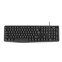 Genius Billentyűzet - KB-117 (Vezetékes, USB, fekete)